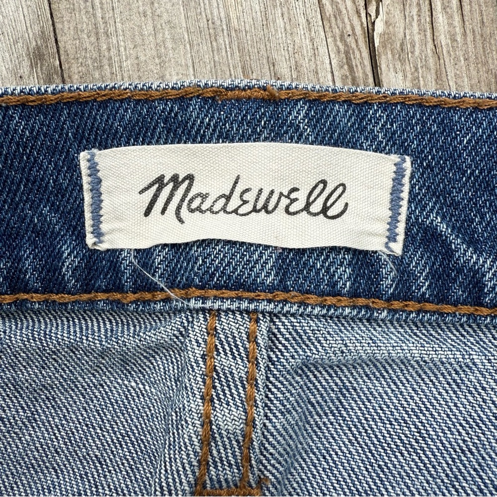 Madewell The Perfect Jean Shorts Size 29 High Rise Frayed Hem Denim - Picture 4 of 8